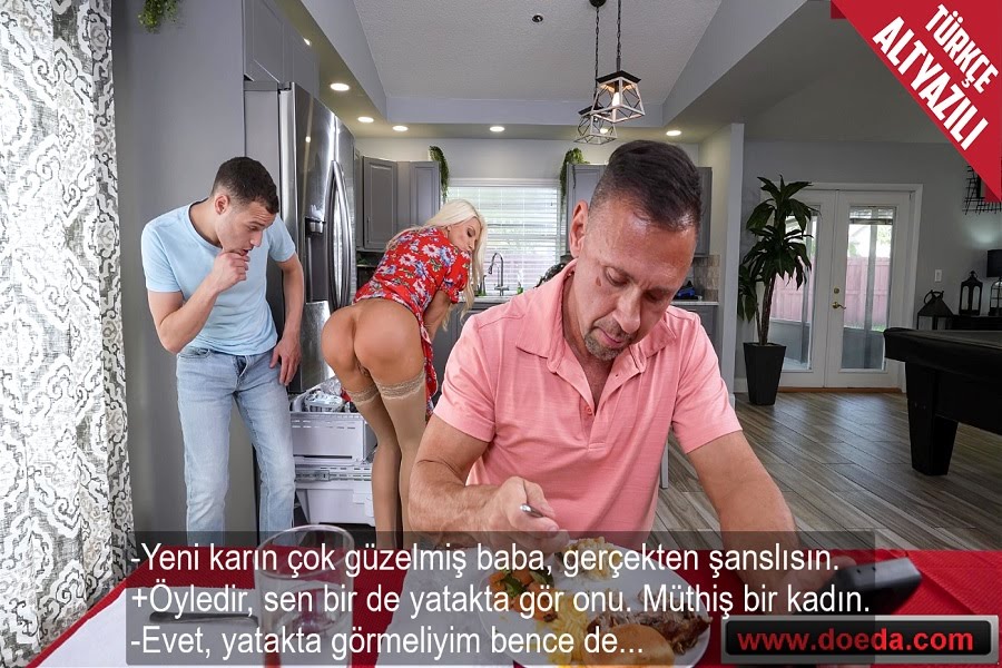 Babasının Yeni Karısının Yaşlanmamış Göt Deliğine Döl Patlattı
